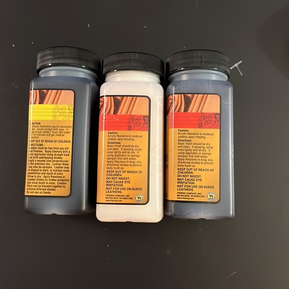 Leather Stain and Resolene - Picture 2 of 3